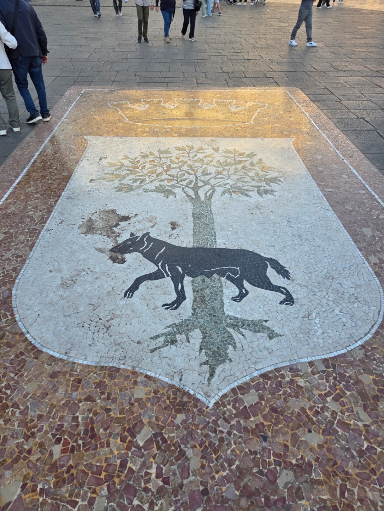 Mosaico della Lupa